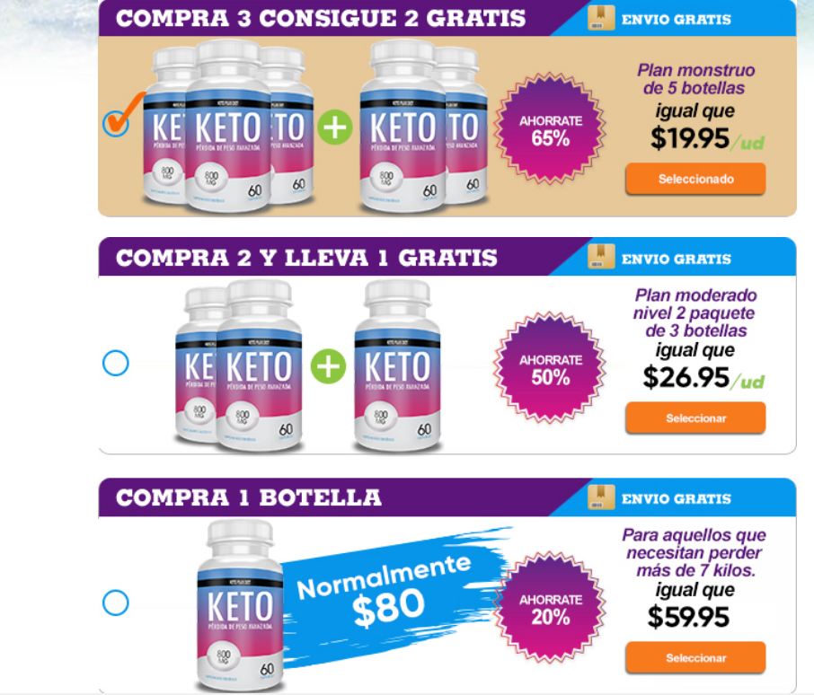 keto plus precio